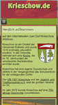 Mobile Screenshot of krieschow.de
